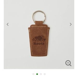 Tim hortans and roots keychain